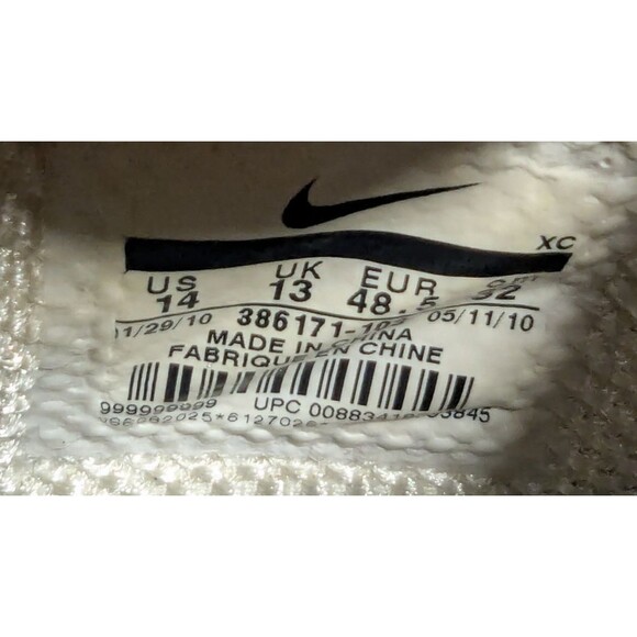 VTG Nike MaxAir Courtballistec 2.3 Men\'s Tennis Shoes Rafa Nada 14 Cream & White main image 13